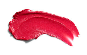 Red lipstick stroke